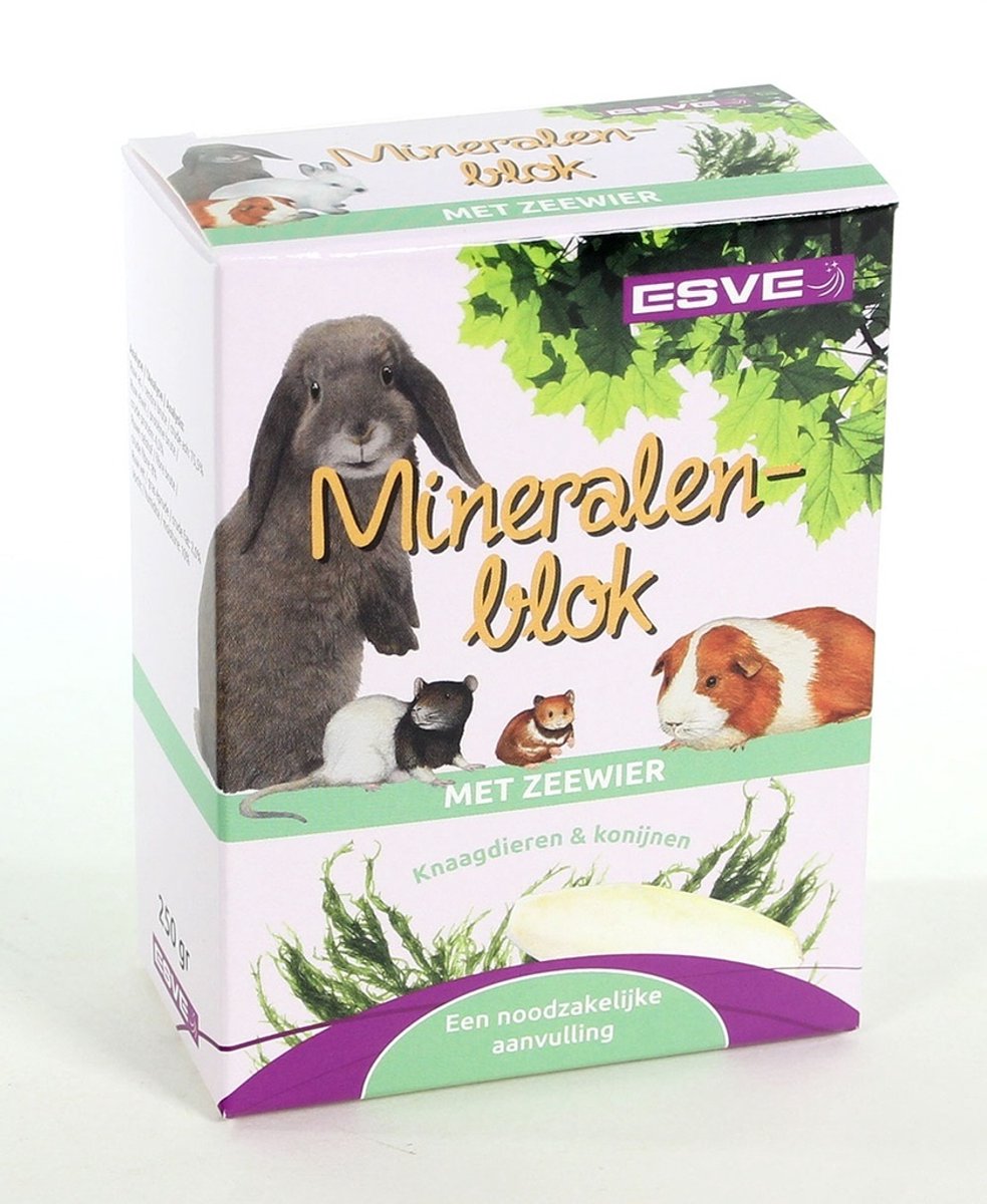 Esve Mineralenblok - Zeewier - Knaagdiersnack