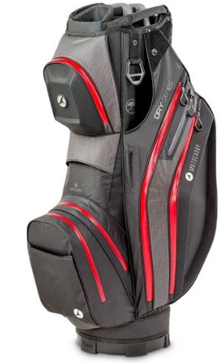 Motocaddy Cartbag Dry Series Zwart Rood 2026