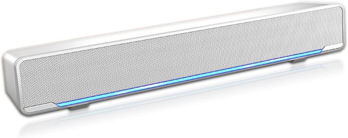 Stereo Soundbar - USB Speaker - Films en Muziek - 3D Geluidstechnologie - 32 cm - Zwart