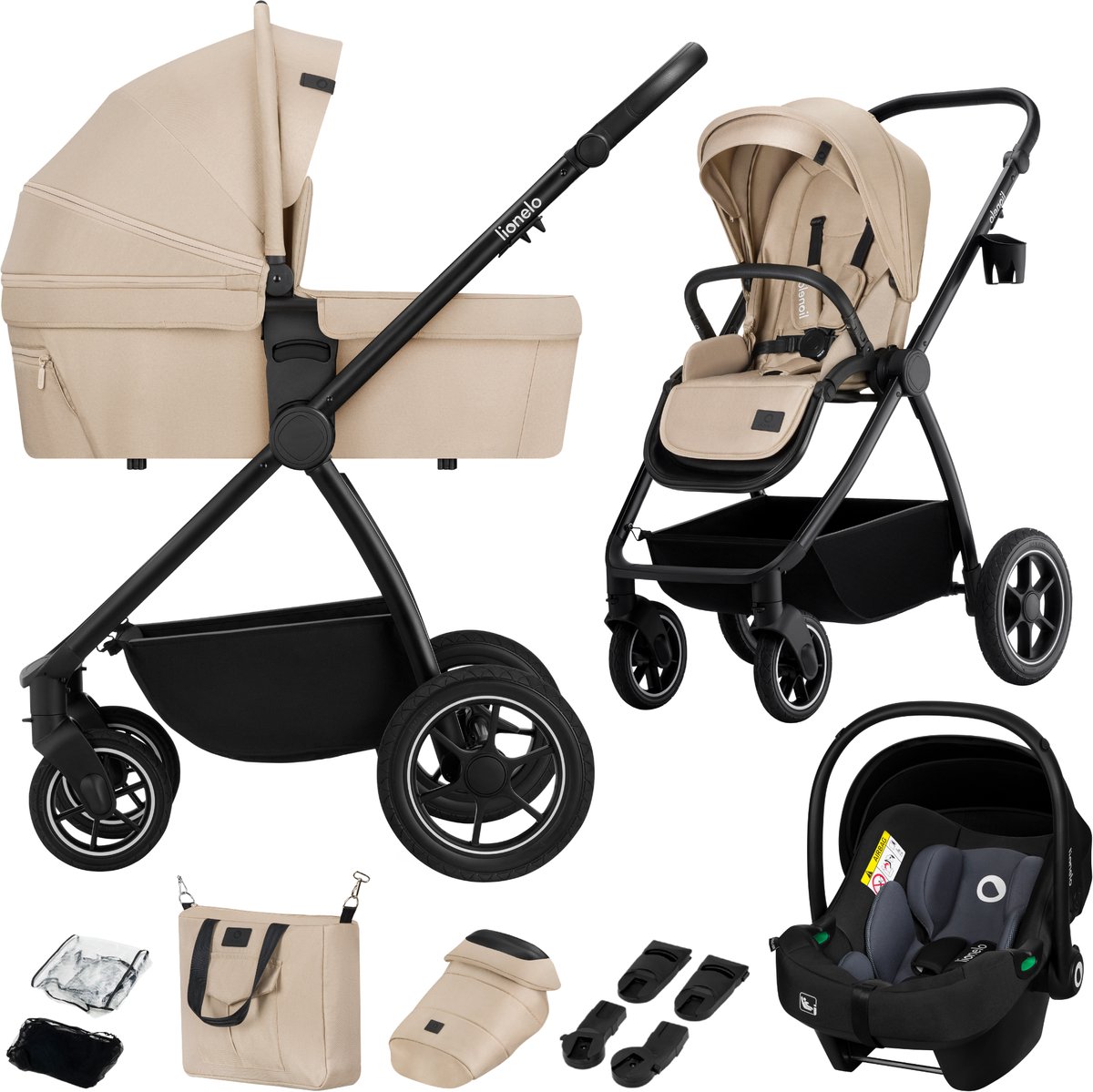 Lionelo Meril 3in1 Kinderwagen