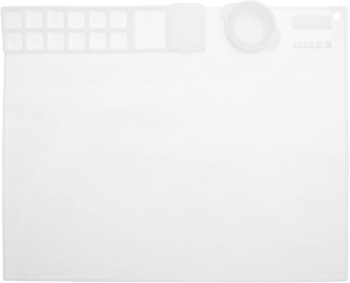Dailygoods- Siliconen Mat - Antislip Onderkant - Rechthoekige Knutselmat - Duurzaam Siliconenmateriaal - Ideaal voor Handwerk - Groot Oppervlak