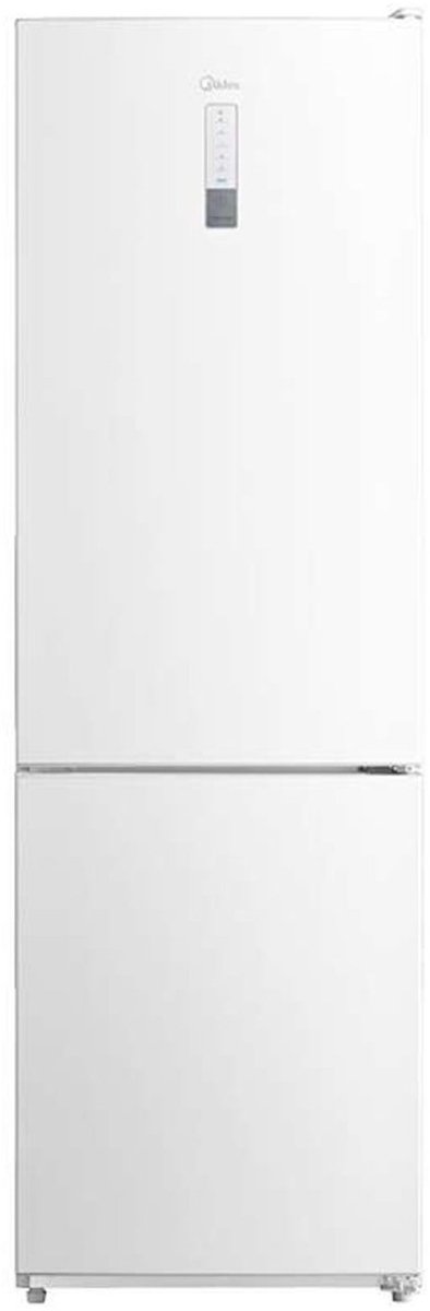 Midea MDRB424FGE01OE - Koel- en vriescombinatie - Vrijstaand - Wit - No Frost - 42 dB - E label - 235 kWh/jaar - Multi air flow - LED-verlichting - Dubbel koelsysteem