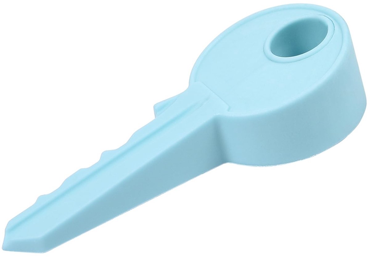 Dailygoods- Deurstopper Hoogwaardig Siliconen - Deurbuffer - Deurvastzetter - Deurstopper voor Binnen - Deurstopper Zelfklevend - Sleutelvorm Design - Deurstop