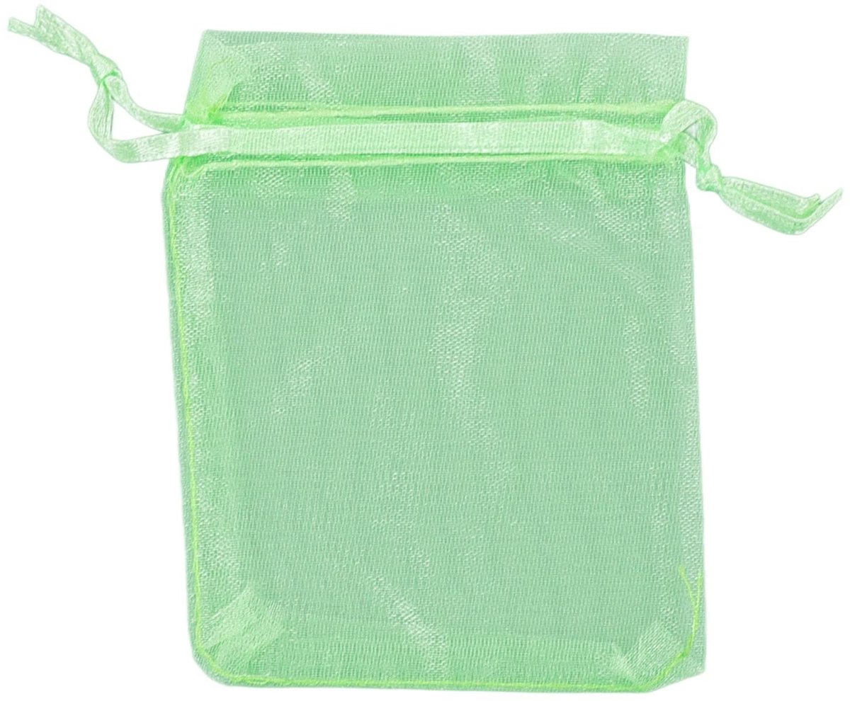Dailygoods- Fruitbeschermingstas 100 Stuks - Herbruikbare Tuingaasbarrièretas - Trekkoord - Ademend - Groen - Geschikt voor Fruitbomen - Fruitnet
