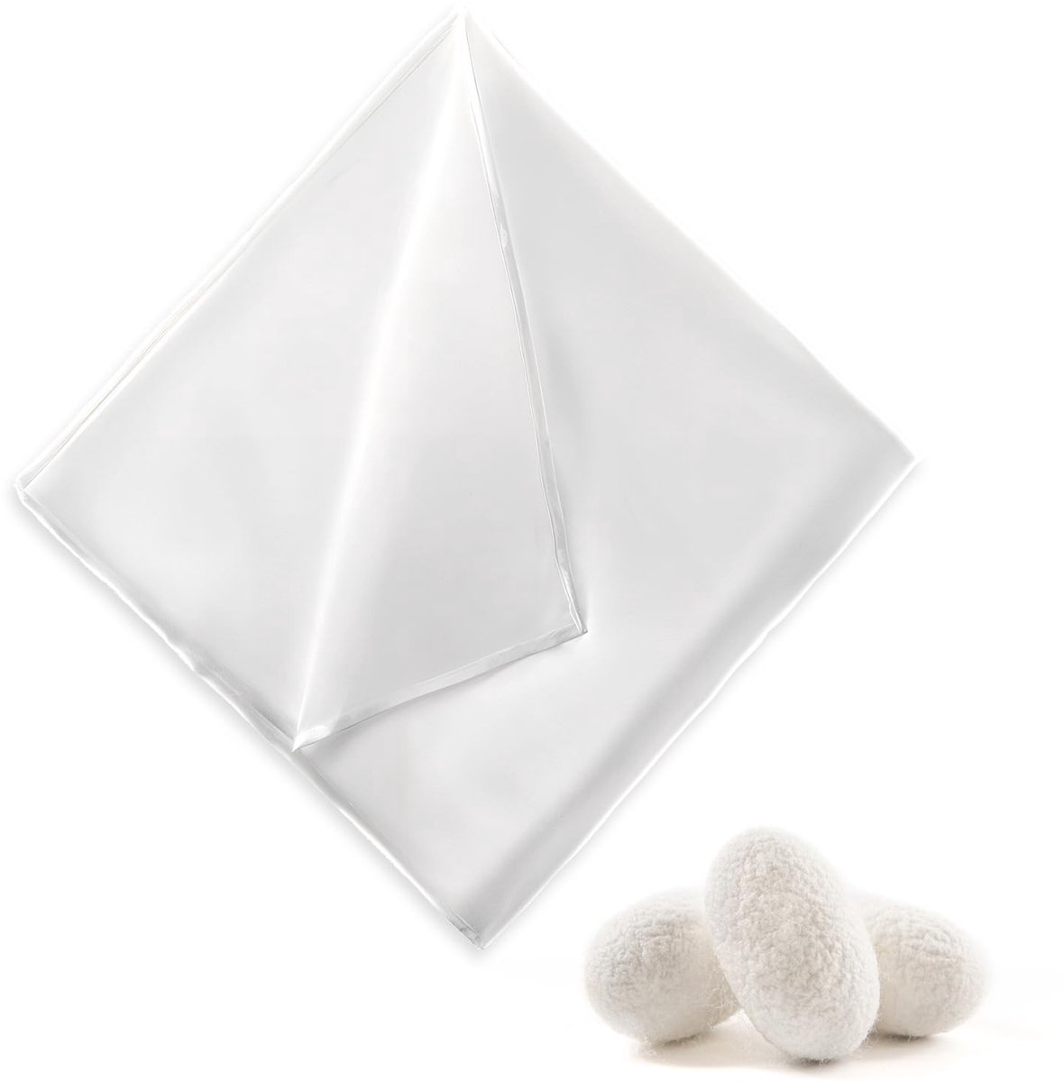 Dailygoods- Zakdoek Zijden 35 x 35 cm - Herbruikbaar - Zachte Zakdoeken - Bruiloft - Cadeau voor Mannen - Hoogwaardig Materiaal - Pochet