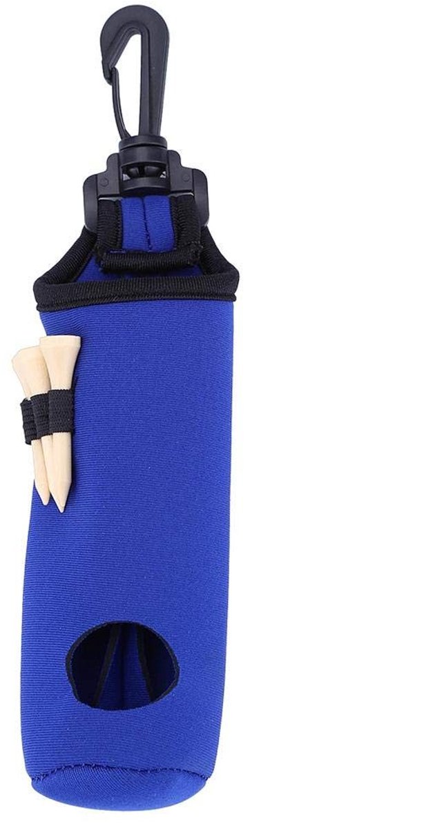 Dailygoods- Ball Bag Waterdicht - Neopreen Houder - Draagtas - Golfaccessoires - 3 Tees - Duurzaam en Comfortabel - Golfballenhouder