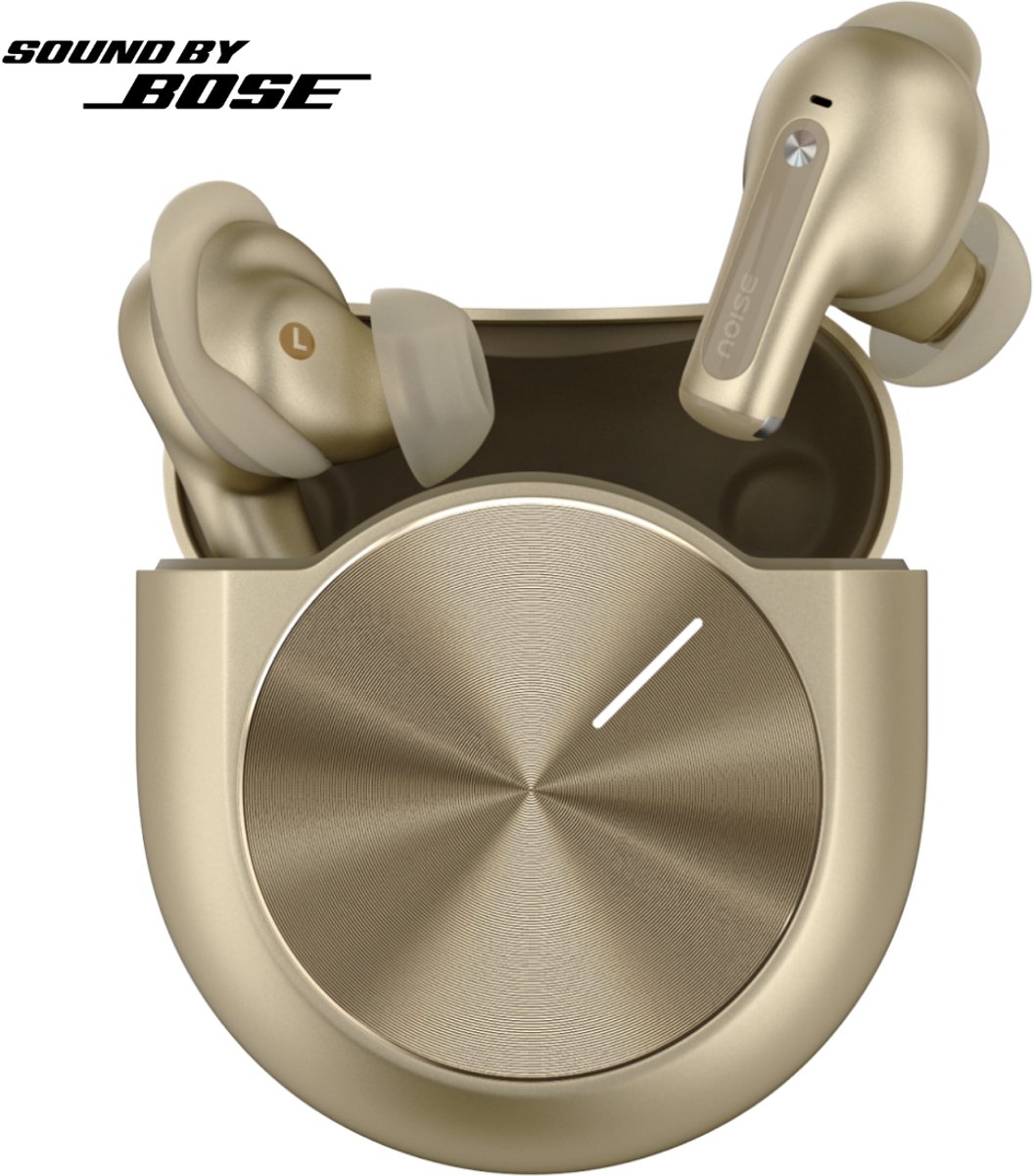 Noise Master Buds 2 - Sound by Bose - Draadloze Oordopjes met Noise Cancelling - Bluetooth Earbuds - Spatial Audio - 30 Uur Batterij