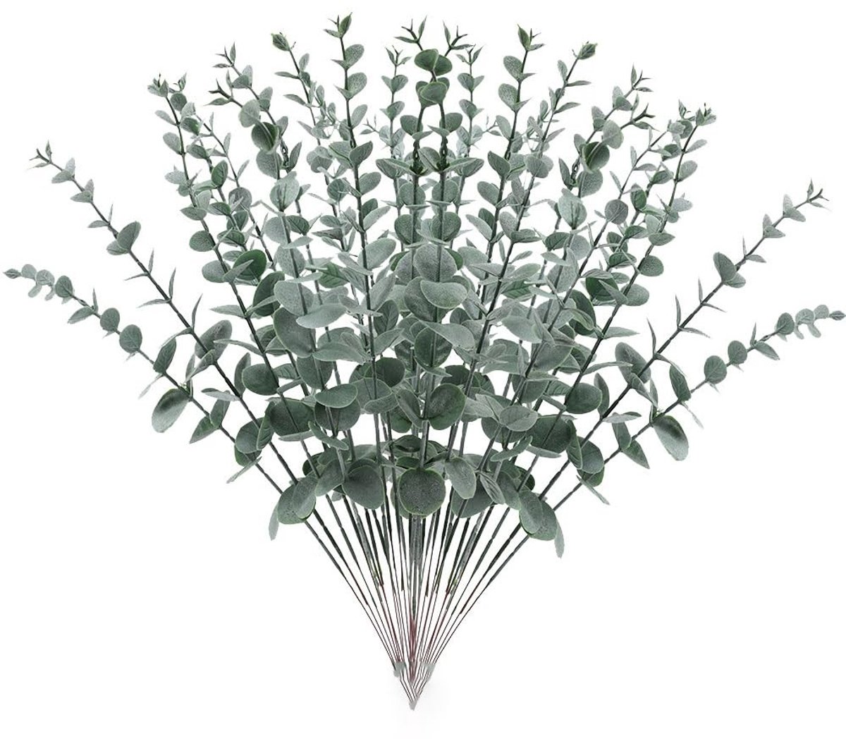Dailygoods- Eucalyptusplant 38 cm - Kunstmatige Eucalyptusplanten - Nepplanten voor Binnen