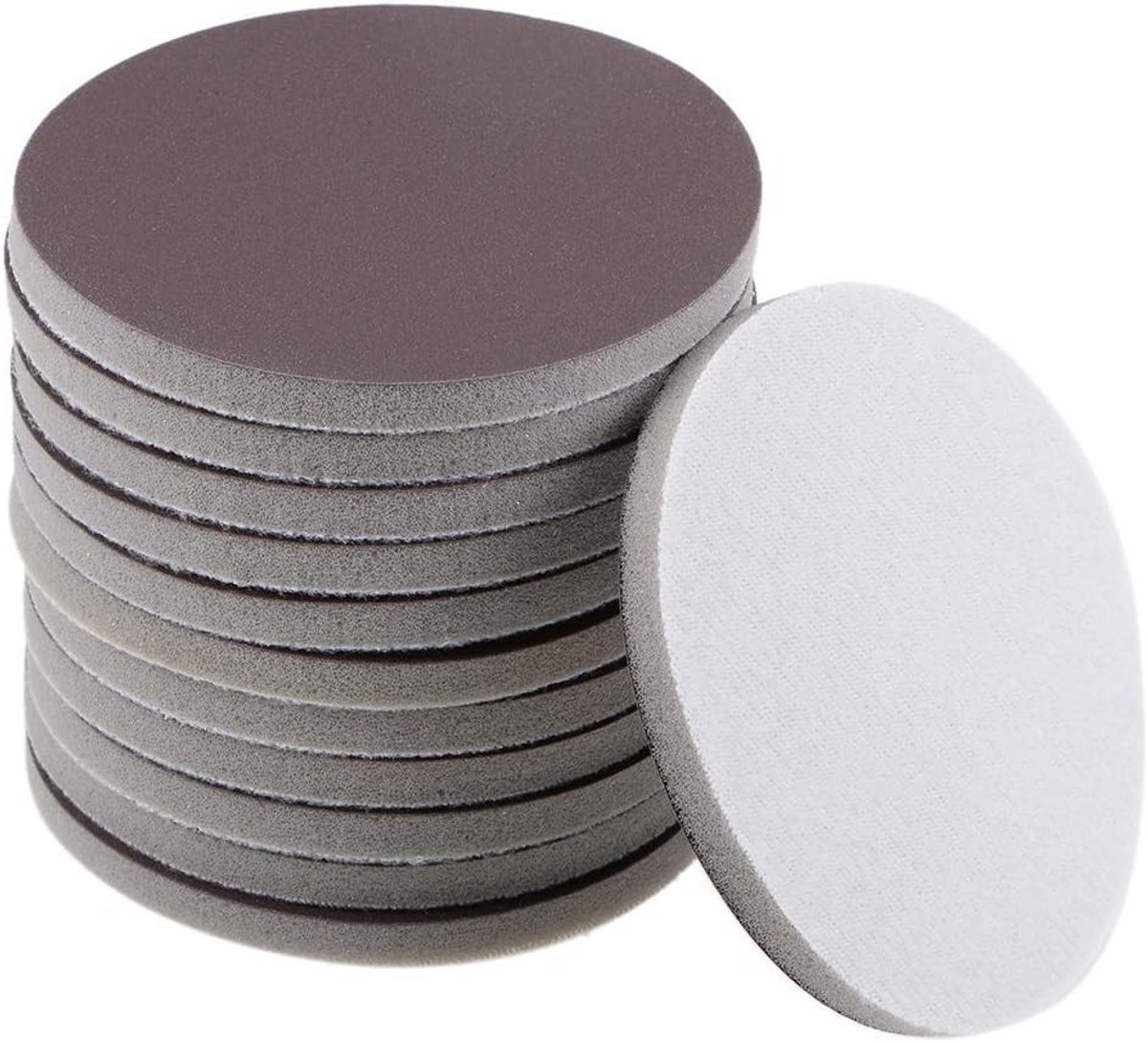 Dailygoods- Schuurschijven 1200/1500 Grit - 12 Stuks - Klittenband - Nat/Droog - Lichtgewicht - Duurzaam Schuurmateriaal - Schuurpapier
