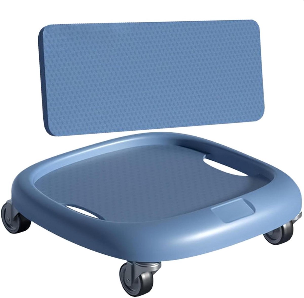 Trainingswiel - Buikwals Kernkracht - Thuis Fitness - 360 Graden Roterend - 28 cm Wiel - blauw