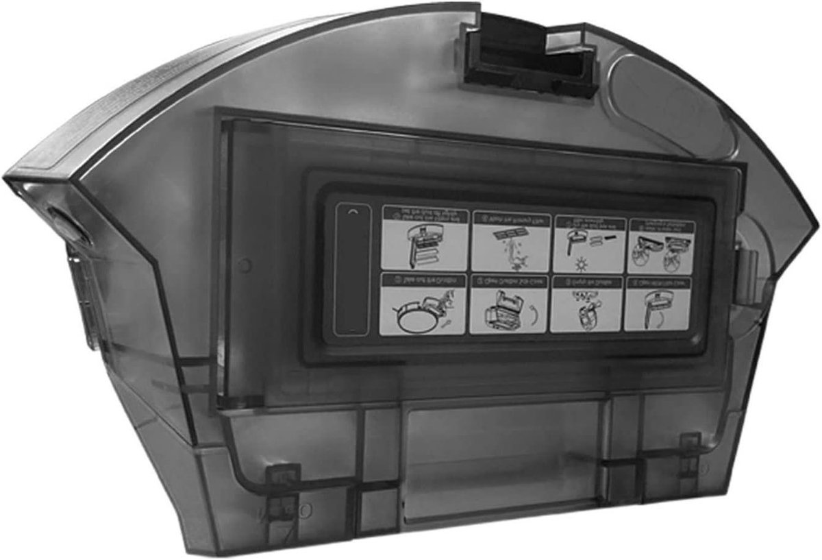 Robotstofzuiger Onderdelen - Stofbak Watertank - Schoonmaken Huis - Geïntegreerde Functie - 1 Stuk - Eén Kleur