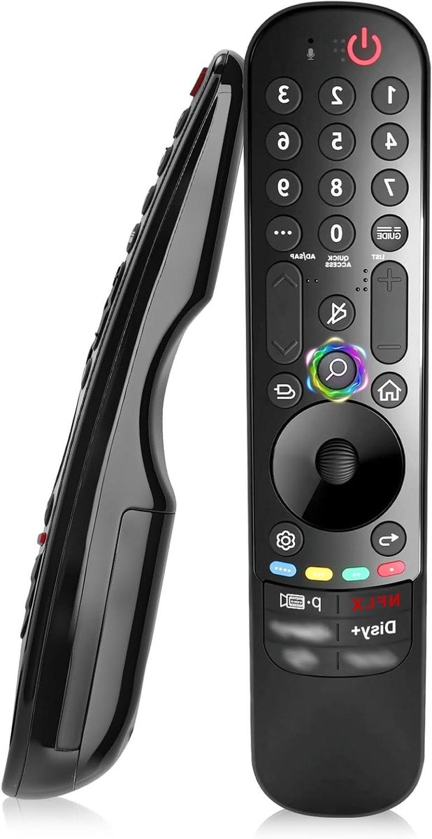 Afstandsbediening - Universele afstandsbediening - TV bedienen - Direct klaar voor gebruik - 10 Meter bereik - Blauw
