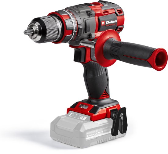 Einhell Professional Accu Klopboor-/ Schroefmachine TP-CD 18/80 Li-i BL Solo - Power X-Change - 18 V/Li-ion - Met impactfunctie - 2 snelheden - 80 Nm - Koolborstelloze motor - Excl. accu en lader