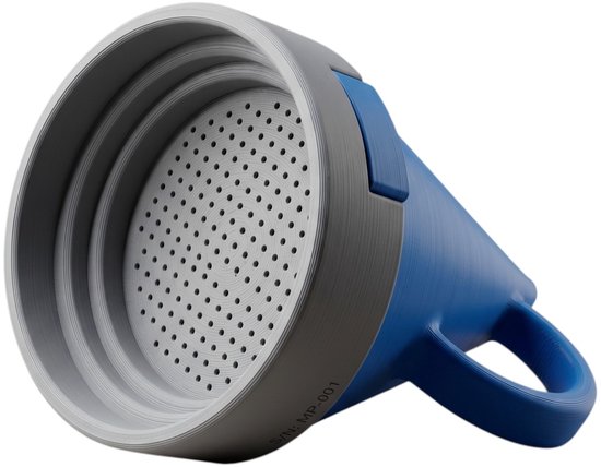 Zandprinter Kasteel Bouwer - Creatief Speelgoed Strand - Marine Blauw - Gadget — afbeelding 3