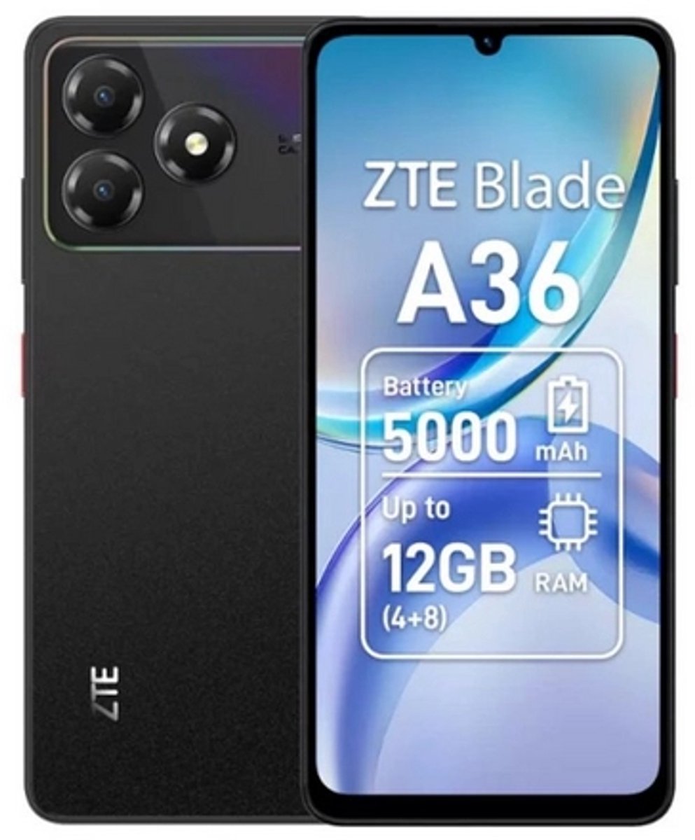 ZTE Blade A36 4GB/64GB 6.7 inch scherm, dual sim.