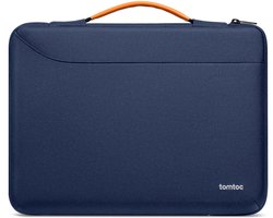 tomtoc Defender-A22 360 beschermende laptoptas voor 15,6 inch Lenovo, HP, ASUS, Dell, Acer laptops, notebooks en ultrabooks, waterbestendige en schokbestendige draagtas met accessoirevak