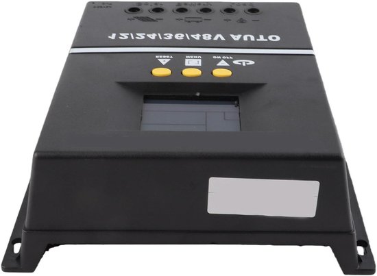 MPPT Zonnelaadregelaar - Solar Controller - Energie Opladen - Efficiënte Stroomconversie - 60A 100V - Grijs