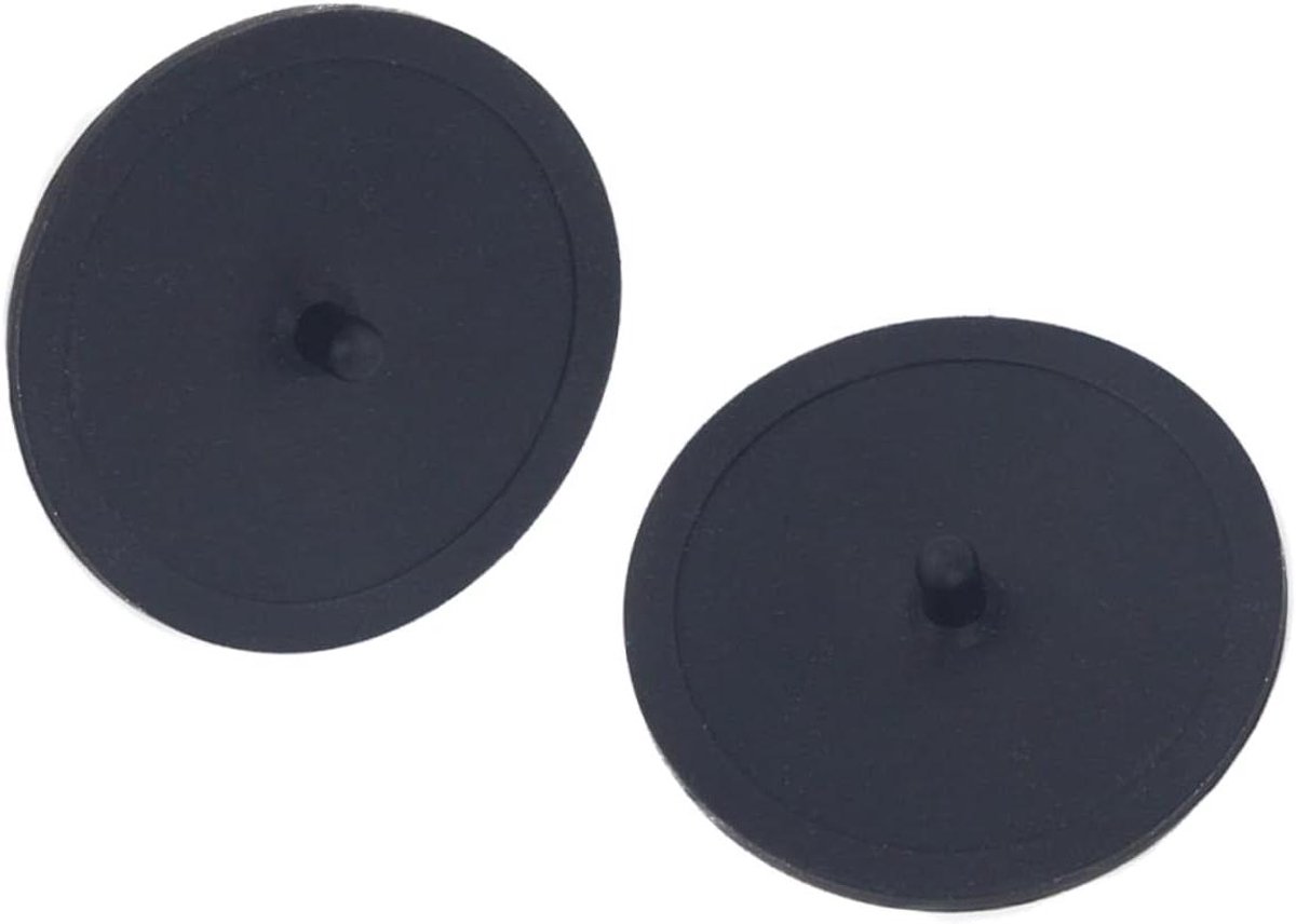 Reinigingsschijven Koffiemachine Backflush schijven Espresso Reiniging Perfecte Pasvorm 5x5 cm Zwart