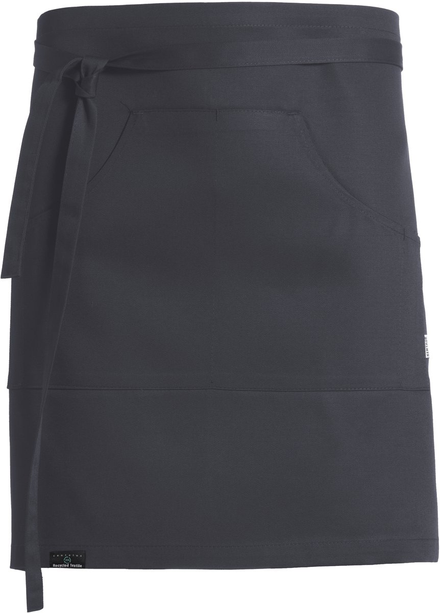 Kentaur Short apron w. pocket 3007-152 - Charcoal - UNI