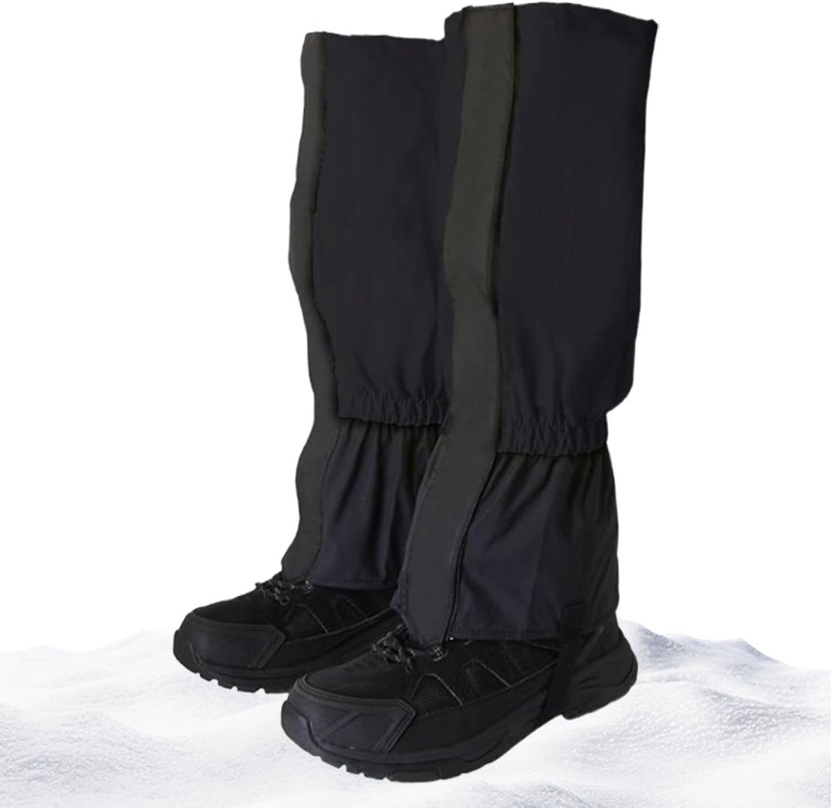 Beenkappen - Slobkousen - Outdoor Bescherming - Verstelbare Pasvorm - 46 x 45 cm - Zwart