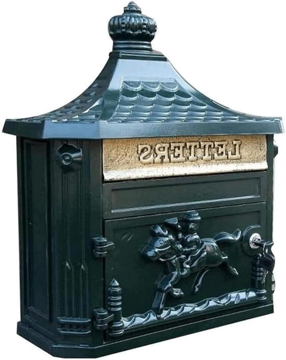 Brievenbus - Postbus Buiten - Post Ontvangen - Cijferslot Beveiliging - 41x46cm - Zwart