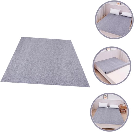 Kampeer Mat - Slaapmat Vilt - Comfortabel Slapen - Compact Opvouwbaar - 200x100cm - Grijs — afbeelding 5