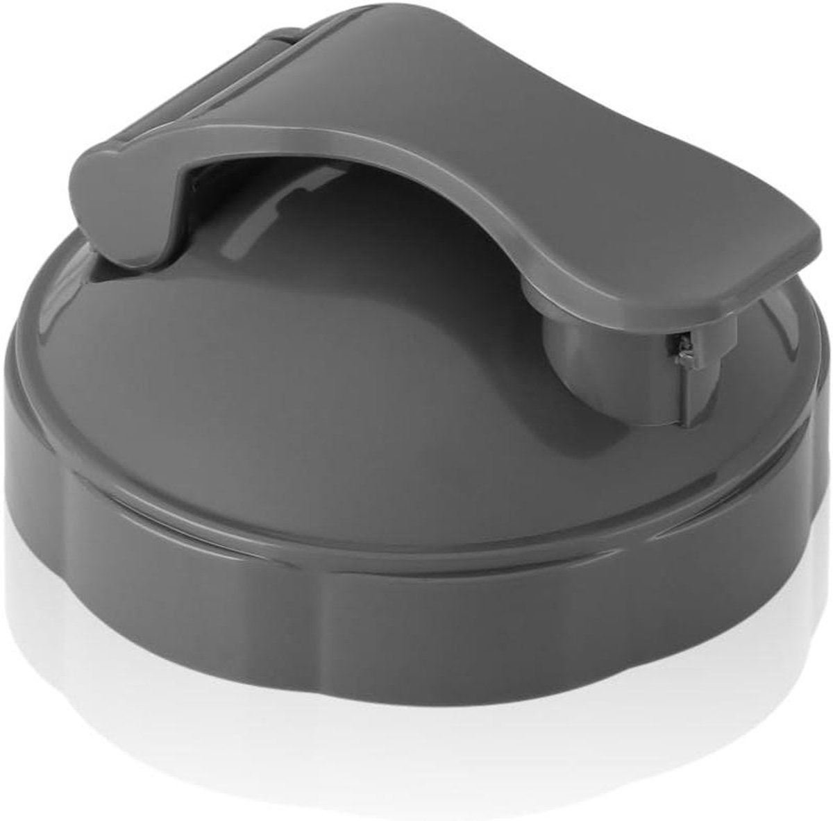 Mixer Deksel - Reserveonderdelen - Onderweg Genieten - Lekvrij en BPA-vrij - 10.6 x 6.7 cm - Grijs