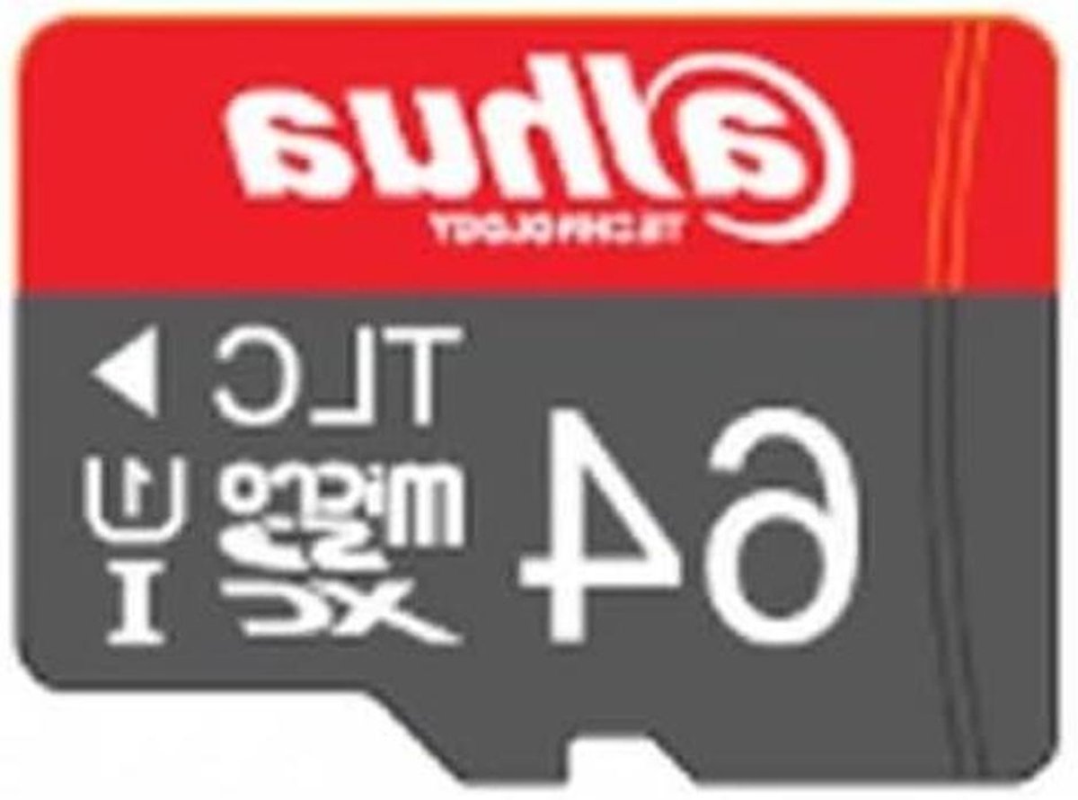 Geheugenkaart - SD kaart - Opslag Uitbreiden - Klasse 10 Snelheid - 64 GB - Zwart