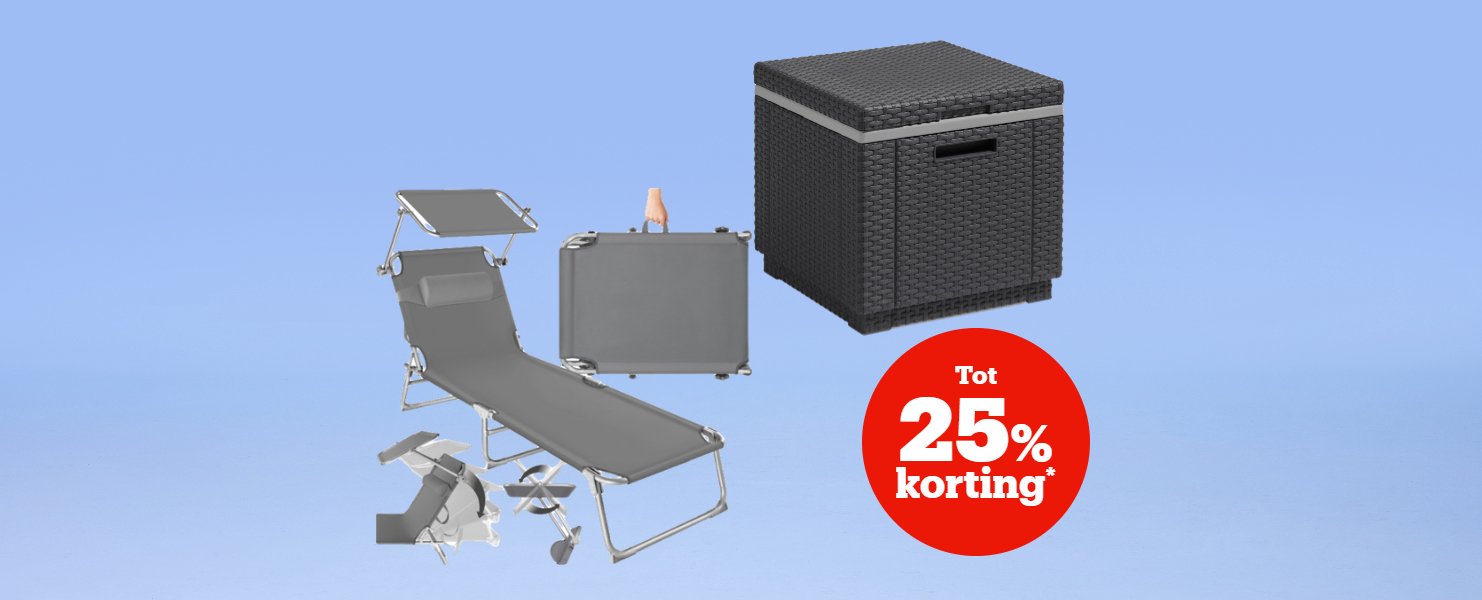 Tot 25% korting* op