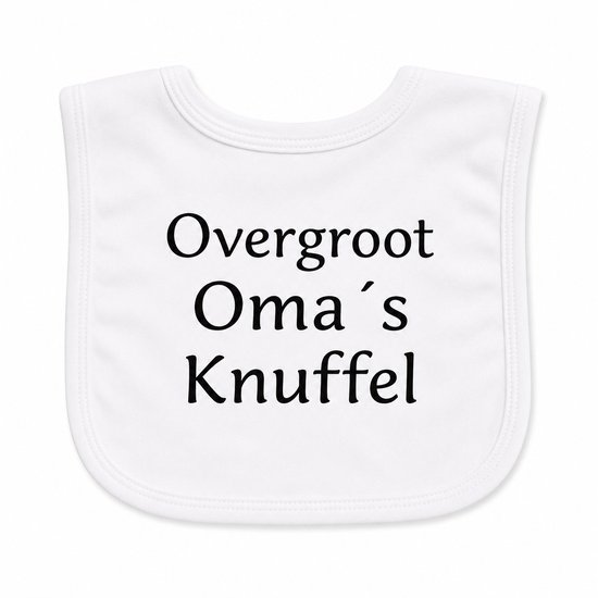 Baby slabbetje cadeau tekst overgroot oma zwangerschap bekendmaking aankondiging voor de liefste aanstaande geboorte gaat worden jullie worden zwangerschapsaankondiging moederdag van Vrolijke Famkes — afbeelding 2