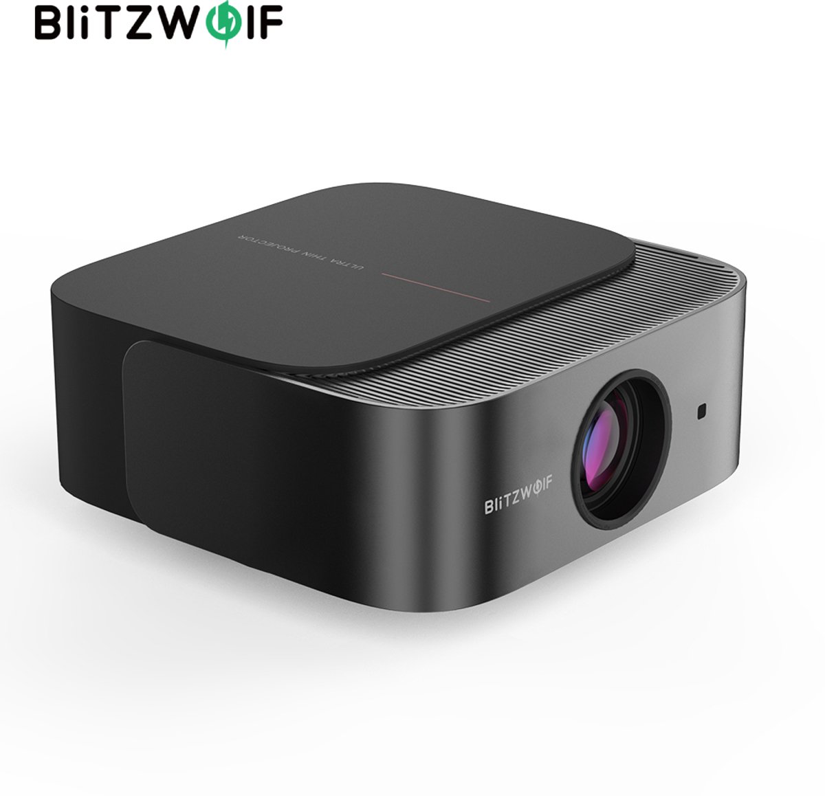 BlitzWolf BW-V10 Ultra 4K Android 13.0 Beamer – 500 ANSI Lumen, Autofocus, Automatische Keystone Correctie, Draagbare Outdoor Projector met WiFi en Bluetooth