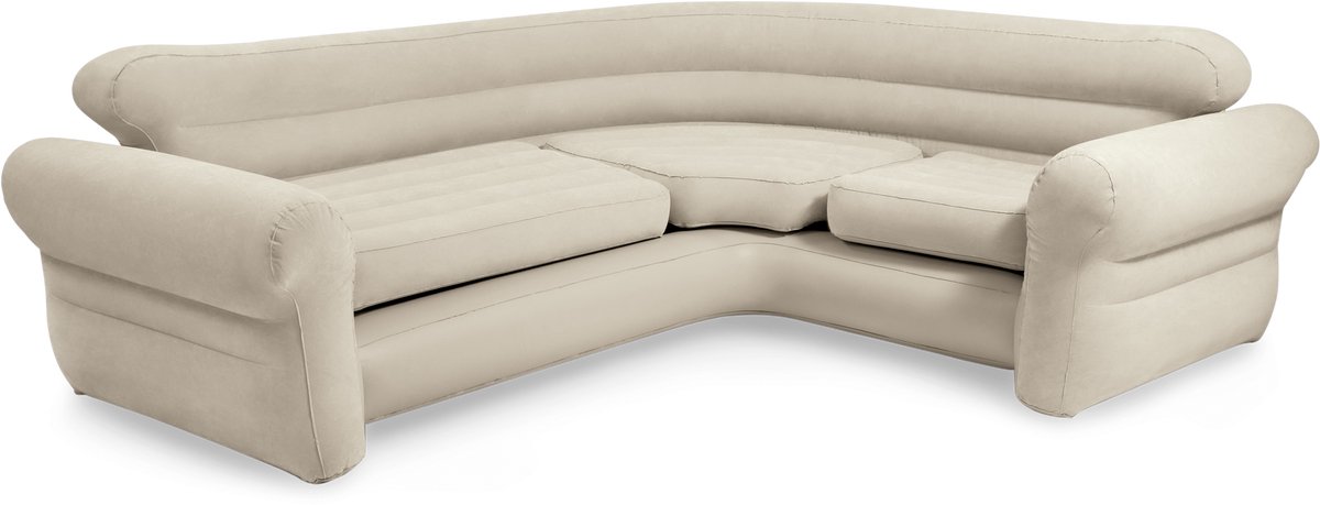 Intex Opblaasbare Hoekbank - 257 x 203 x 76 cm