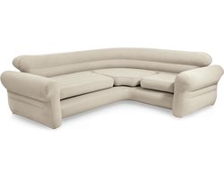 Intex Opblaasbare Hoekbank - 257 x 203 x 76 cm