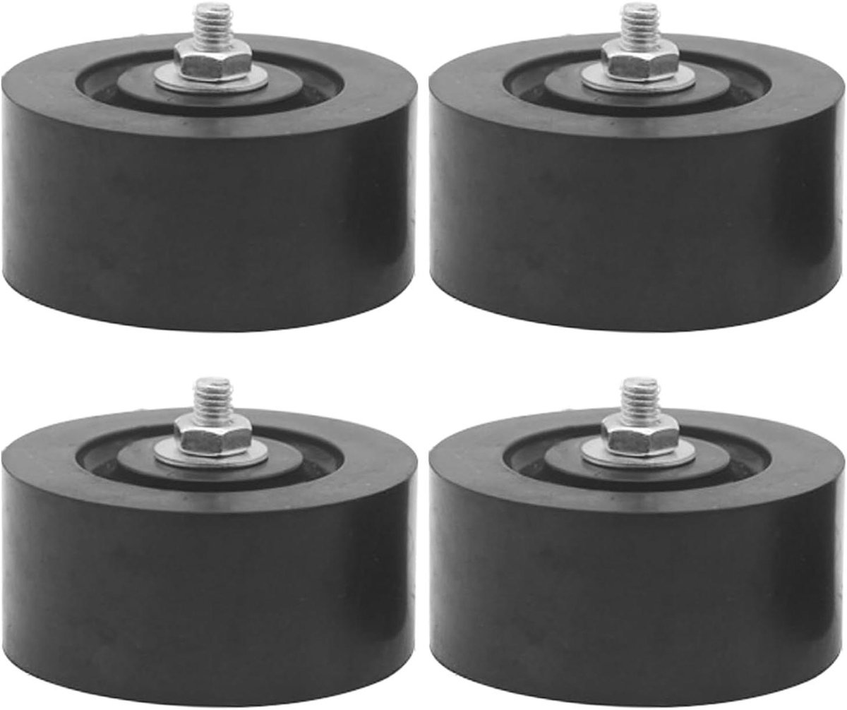 Rubberen Trillingspads - Apparaat Stabilisatoren - Geluidsisolatie - Schokabsorberend Ontwerp - 4 Stuks - Meerkleurig