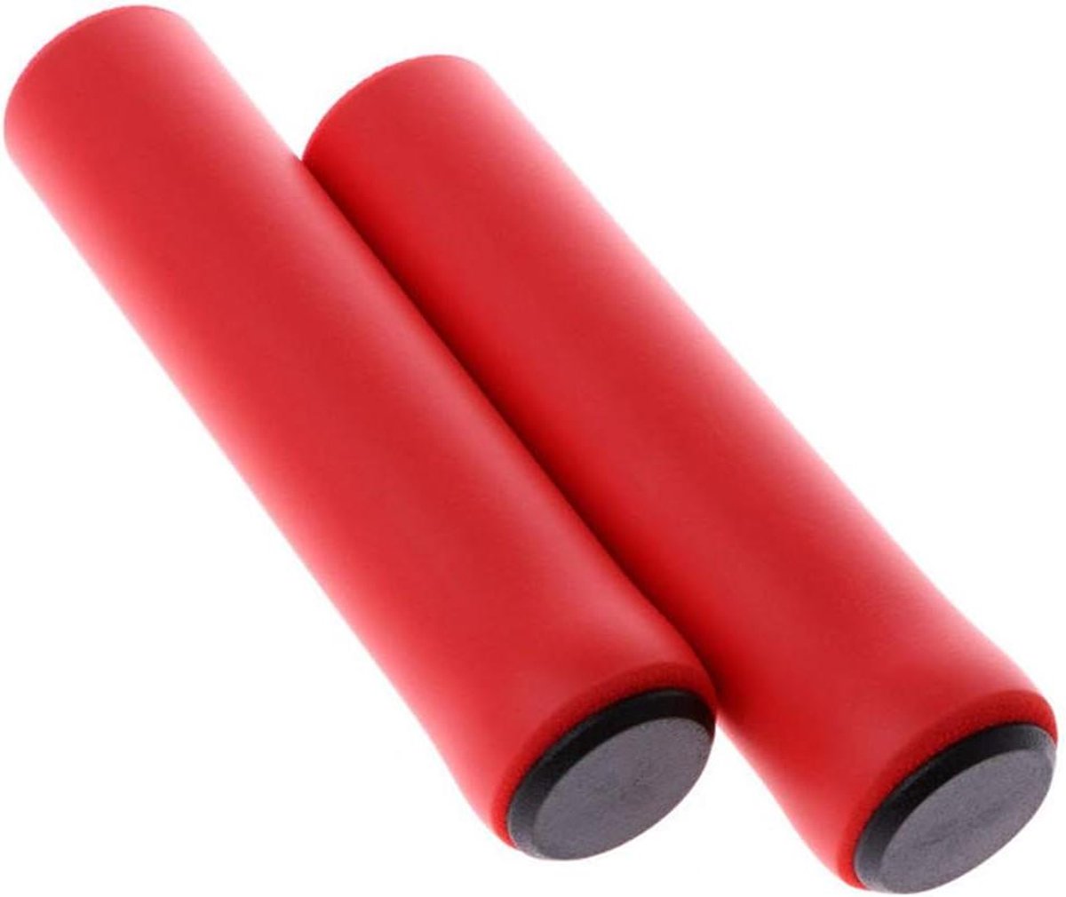 Fietshandvatten Paar - Handgrepen Stuur - Comfortabel Fietsen - Antislip Dubbele Vergrendeling - 20-21 mm - Zwart
