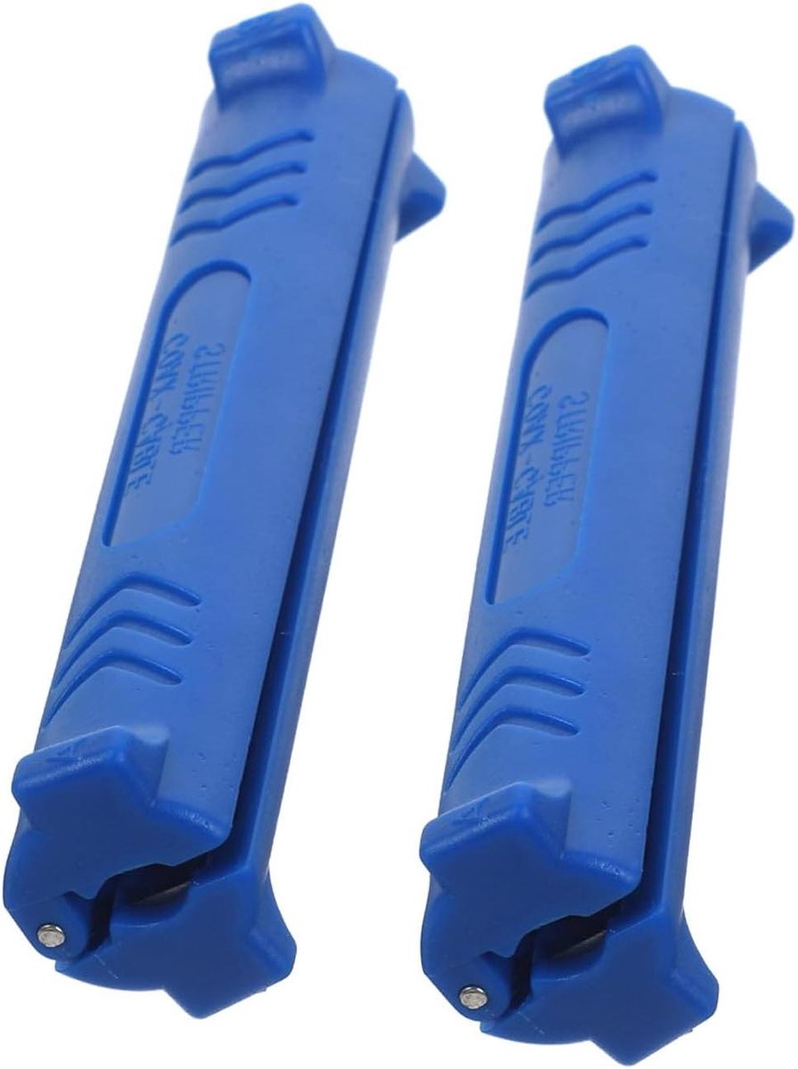 Draadstriptang Set - Automatische Stripper - Elektrisch Werk - Verstelbaar Ontwerp - 10 cm Lengte - Blauw