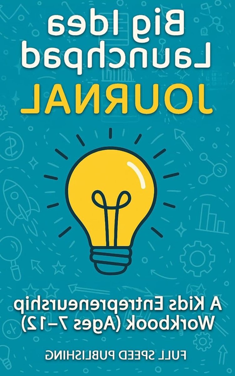 Ondernemers Journal - Ideeën Werkboek - Kinderen Ondernemen - Geleide Creativiteit - 86 Pagina's - Full color