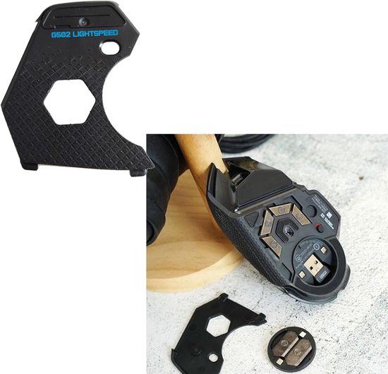 Muis Reparatie Onderdelen - Knop Shell - Gaming Prestaties Verbeteren - Comfortabele Grip - 1 Stuk - Zwart — afbeelding 4