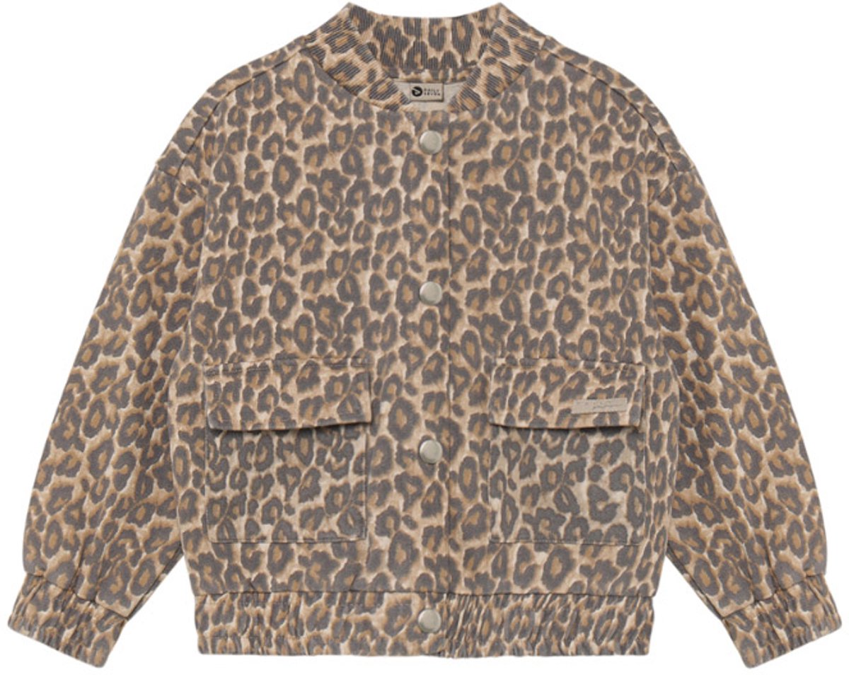 DAILY7 Sweat Jacket Print Jassen Meisjes - Zomerjas - Multi - Maat 98