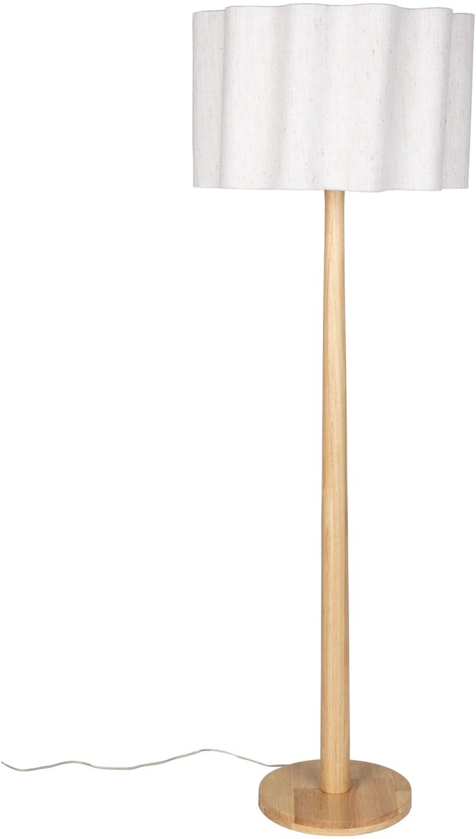 Dutchbone Scallop Vloerlamp Naturel