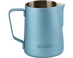 Melkopschuimkan - Pitcher Barista - Espresso Maken - Antiaanbaklaag - 600ml - Blauw