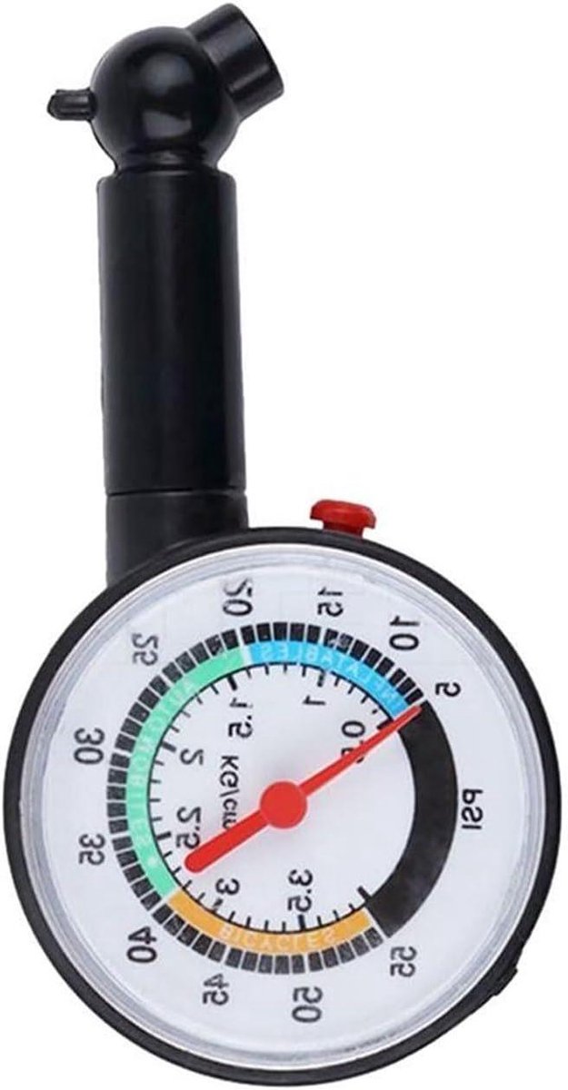 Digitale Bandenspanningsmeter - Bandenmeter Tester - Voertuig Onderhoud - Kleurrijke Wijzerplaat - 5 x 10 cm - Niet gespecificeerd