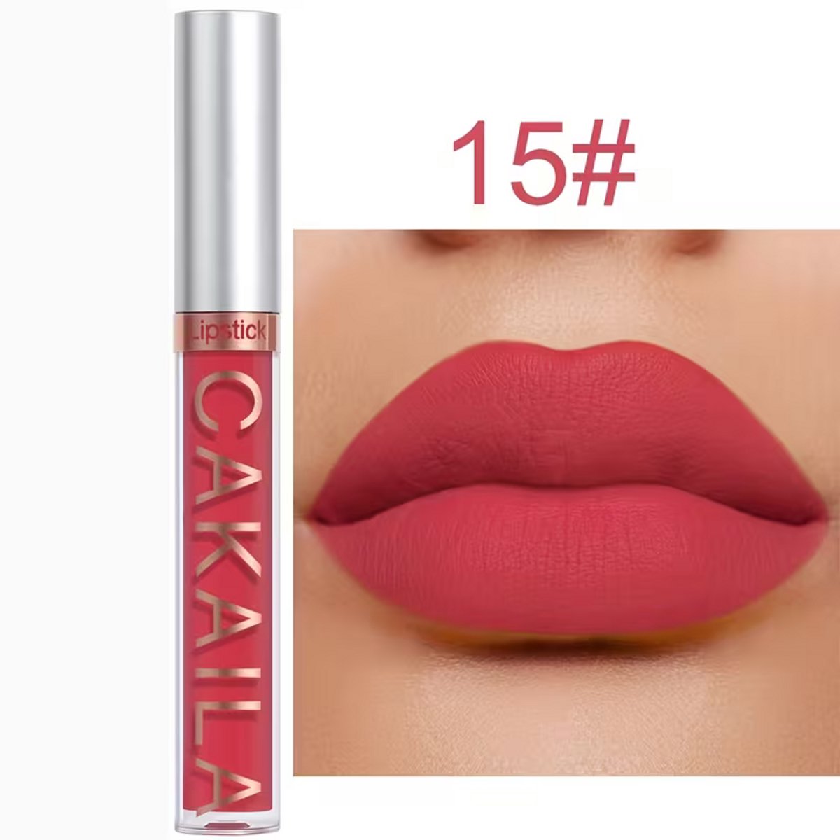 Matte Lippenstift Fuchsia – Waterproof Lipstick – Langhoudende Vloeibare Lippenstift – Transferproof Lip Glaze