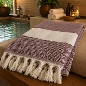 100% Natuurlijke Katoenen Elmas Peshtemal Badhanddoek Turkse Handdoek Hammam Strandlaken