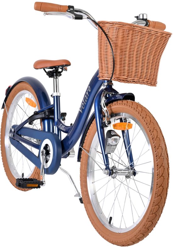 Volare Ashley Kinderfiets - Meisjes - 20 inch - Donkerblauw van Volare — afbeelding 2