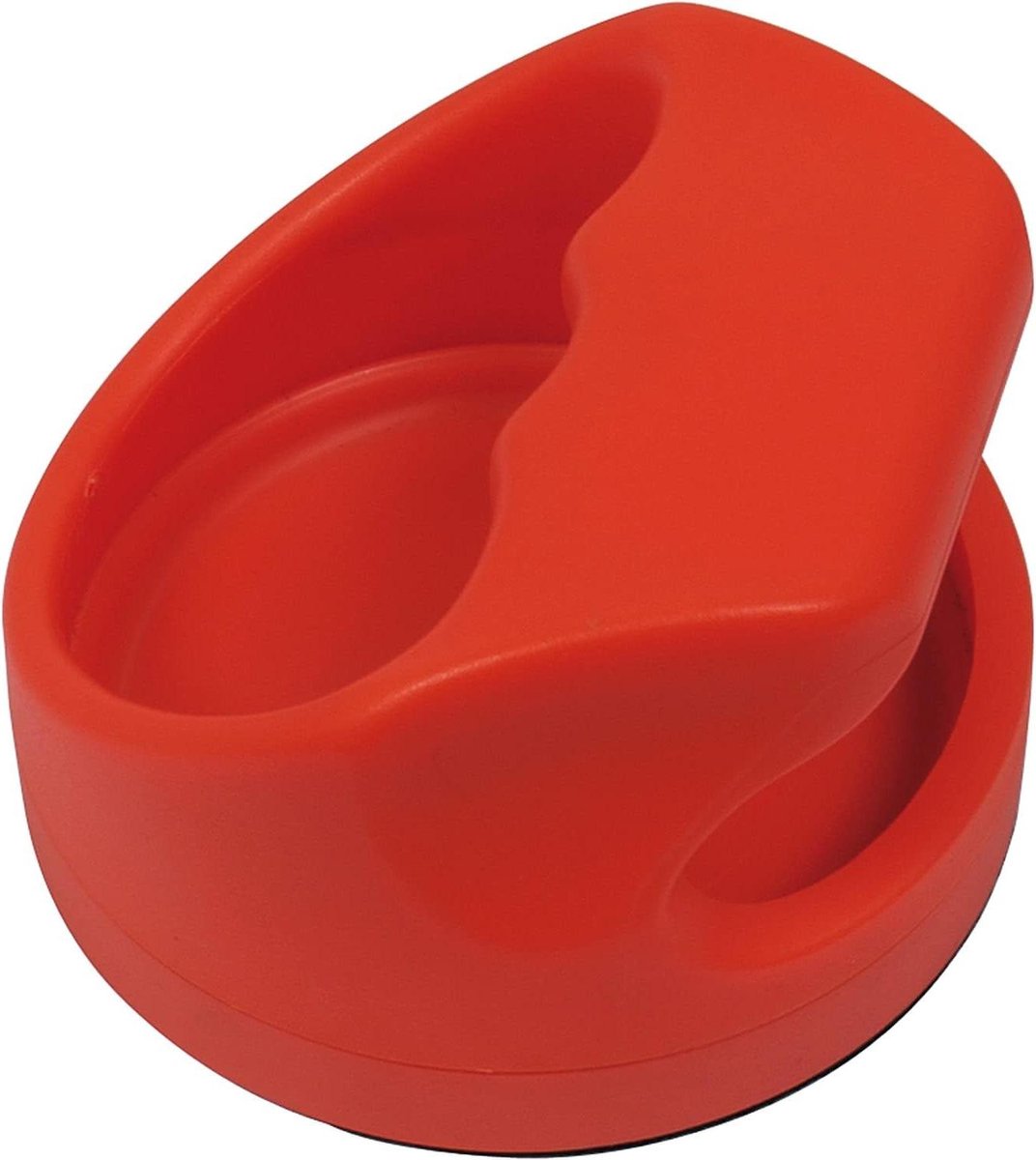Airhockey Pusher - Slagbal Tafel - Spelplezier Thuis - Professionele Kwaliteit - 102 mm Diameter - Rood