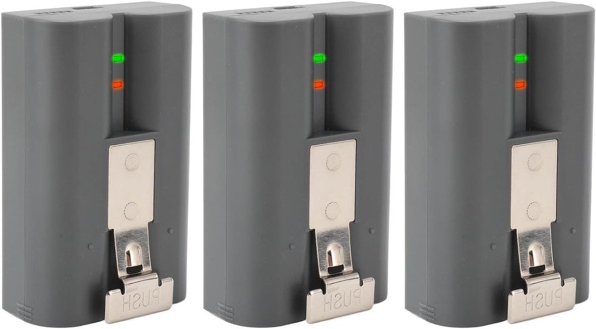 Camera Batterij - Oplaadbare Accu - Continue Bewaking - Hoge Capaciteit - 8000mAh - Zwart