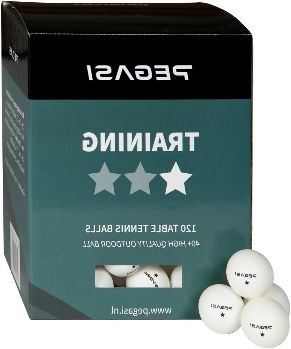 Ping Pong Ballen - Tafeltennis Ballen - Training en Hobby - 1 Ster Kwaliteit - 120 stuks - Wit
