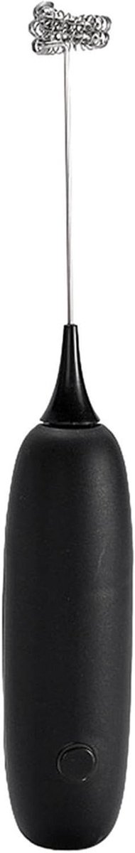 Elektrische Melkopschuimer Koffie Maken Geluidsarme Motor 3.5 x 3.5 x 23.8 cm Zwart