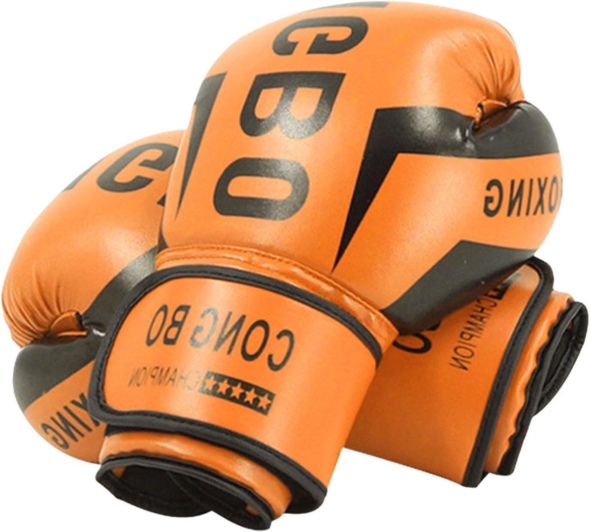 Kinder Bokshandschoenen - Vechtsport Handschoenen - Sport Training - Ademend en Veilig - 6 Ounce - Oranje